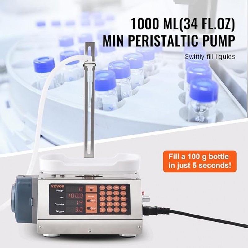 Flüssigkeitsabfüllmaschine Abfüllmaschine Flaschenabfüllmaschine Pastenabfüllmaschine automatisch – 4