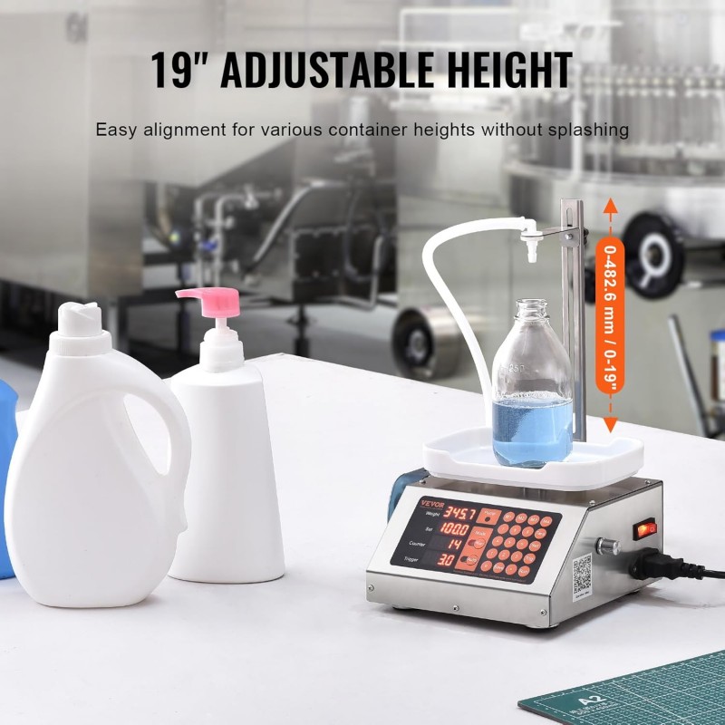Flüssigkeitsabfüllmaschine Abfüllmaschine Flaschenabfüllmaschine Pastenabfüllmaschine automatisch – Thumbnail 6