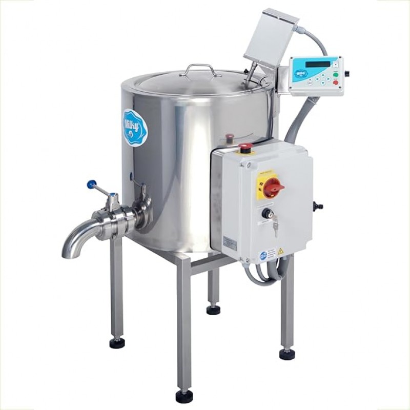 Pasteurisierer 50 L Pf dreiwandiger Käse- und Joghurtkessel mit Zeit- und Temperatureinstellung