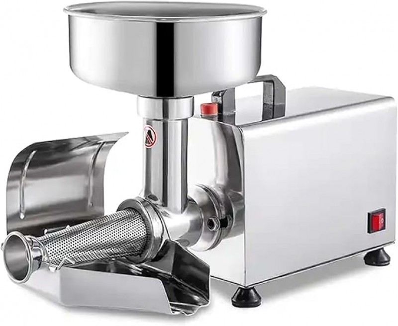 Tomatenpresse Ketchup-Maschine Soßenmaschine Tomatensieb Tomatenmühle elektrisch aus Edelstahl 370 W – 2