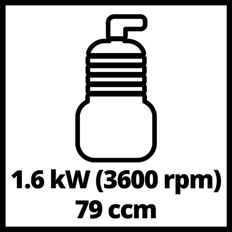 Benzin-Wasserpumpe 1,6 kW max. 14000 l/h Förderleistung max. 28 m Förderhöhe Wassereinfüllstutzen – Thumbnail 6
