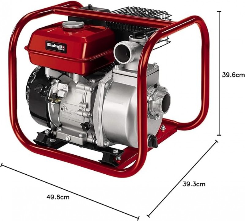 Hochleistungswasserpumpe Benzin-Wasserpumpe 4,6 kW 4-Takt-Motor max. Förderleistung 23.000 l/h 3,6 l – 3
