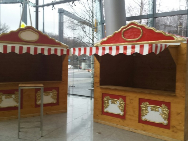 Marktstände und Event-Hütten - ideal auch für WEIHNACHTEN - der komplette WEIHNACHTSMARKT