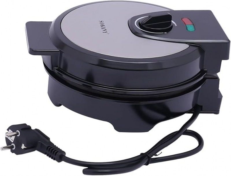 Hörnchenautomat Waffelkegel-Maker für hauchdünne Waffeln 1200 W elektrisch Ø20cm elektrisch Waffel – 4