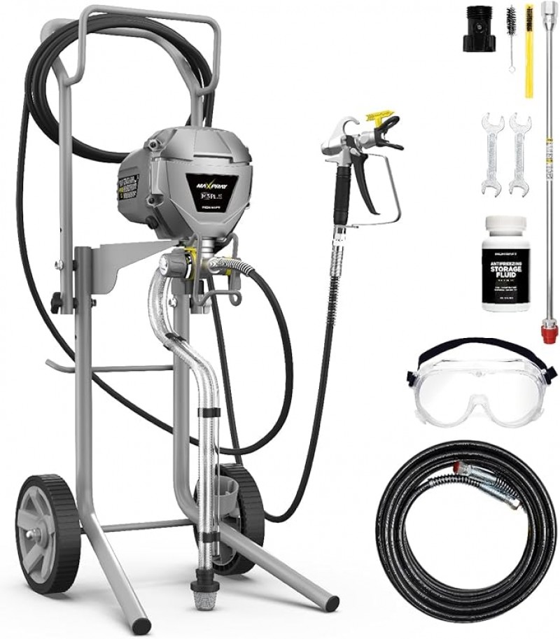 Airless Farbsprüher fortschrittliche Produktivität und Effizienz robustes Design praktischer Wagen