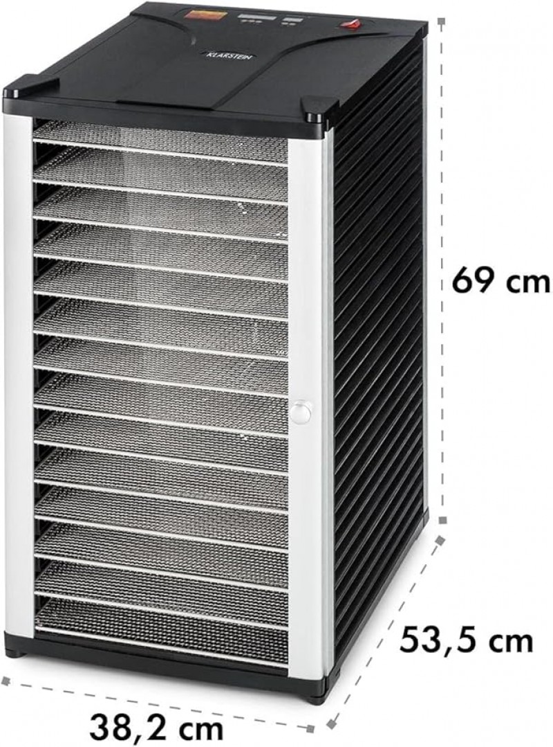 Trocknungsgerät Dörrgerät für Lebensmittel 1,8 m² Obst-/Fleisch- und Früchte-Trockner 1,8 m² Trocken – 3