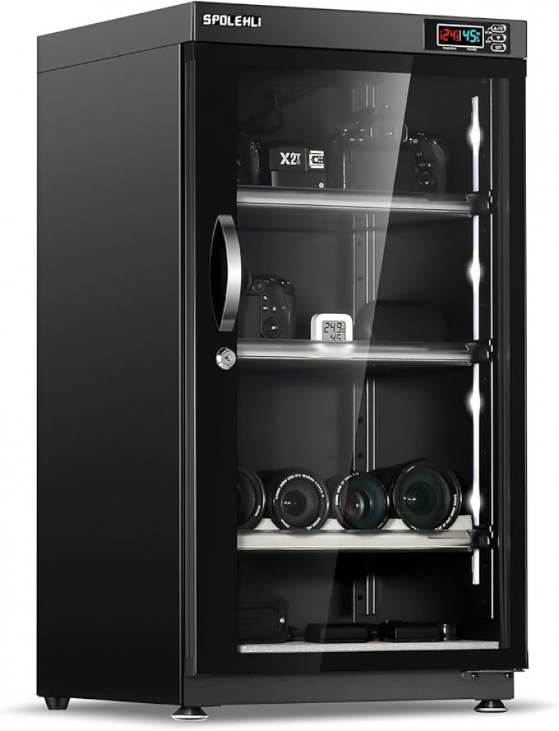 Digitaler Luftentfeuchter Kamera Trockenschrank 105 L elektronische Trockenbox energiesparenden LED – 2