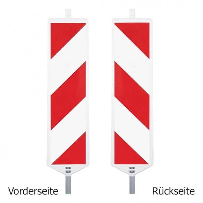 Warnbake 10 x Leitbaken-Set Leitbake Sicherheitsbake rechts-/linksweisend 2-seitig – 5
