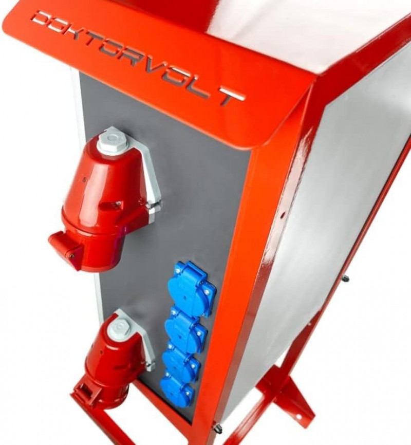 Baustrom Verteiler Stromverteilerkasten Stromverteiler Verteilerkasten Stromanschluss Profigerät – 4