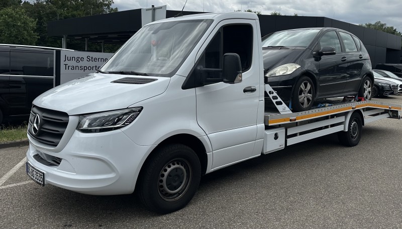 Abschleppwagen mieten Abschleppfahrzeug Vermietung 3,5 to Abschleppwagen Transporter Sprinter   – 5