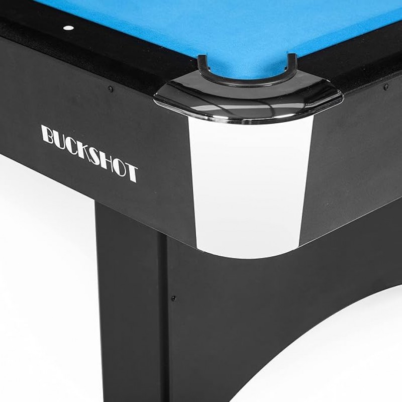 Billard Billardtisch Tischbillard 8ft 244x132x80 cm Billard Tisch Pool Billard 8 Fuß Kugelrücklauf – 4