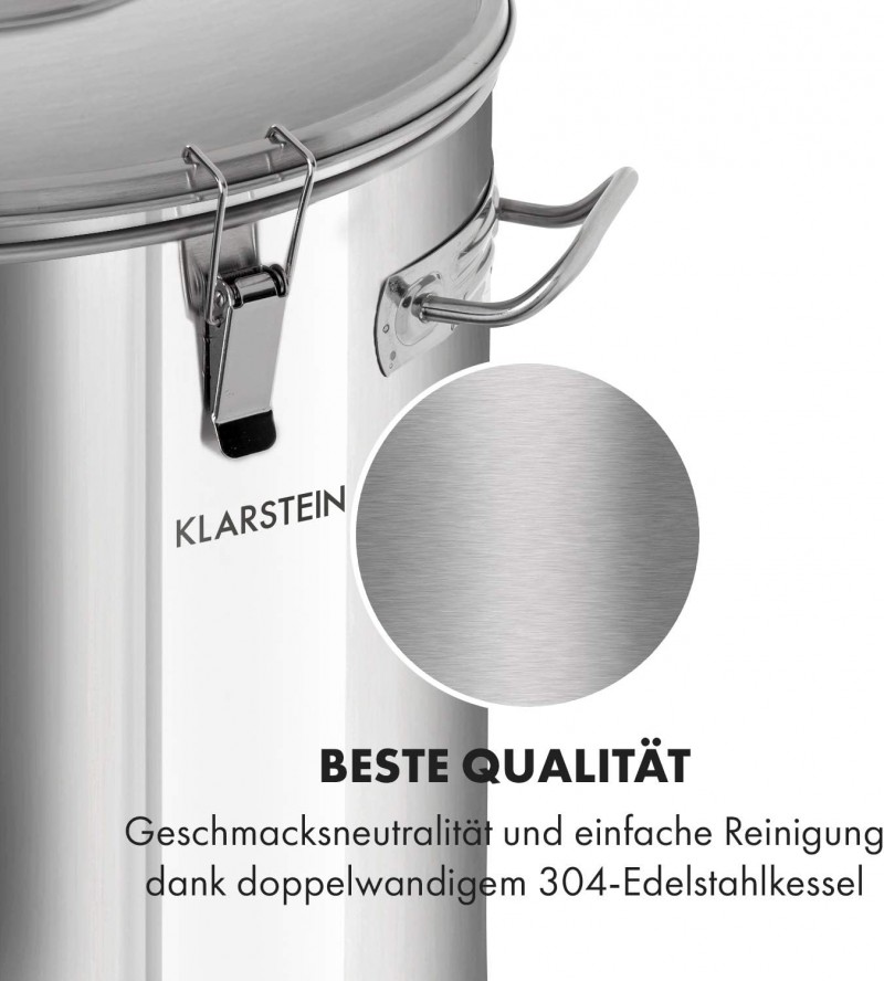 Bierbrauanlage Bierbrauset Maischekessel Bier selber brauen Brauanlage Touch-Panel Umwälzpumpe Edels – Thumbnail 7