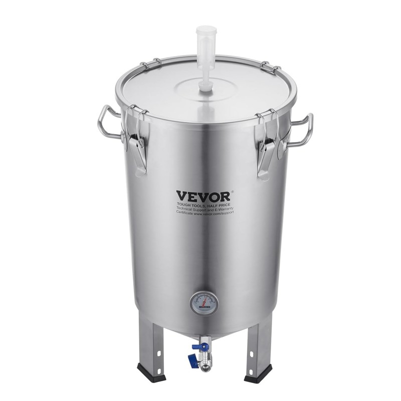 Bierfermenter Bierbrauanlage Bierbraugerät Edelstahl 30 L Braueimer-Fermenter brauen Heimbrauerei – Thumbnail 9