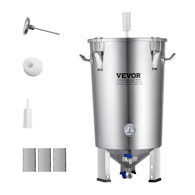 Bierfermenter Bierbrauanlage Bierbraugerät Edelstahl 30 L Braueimer-Fermenter brauen Heimbrauerei – 2