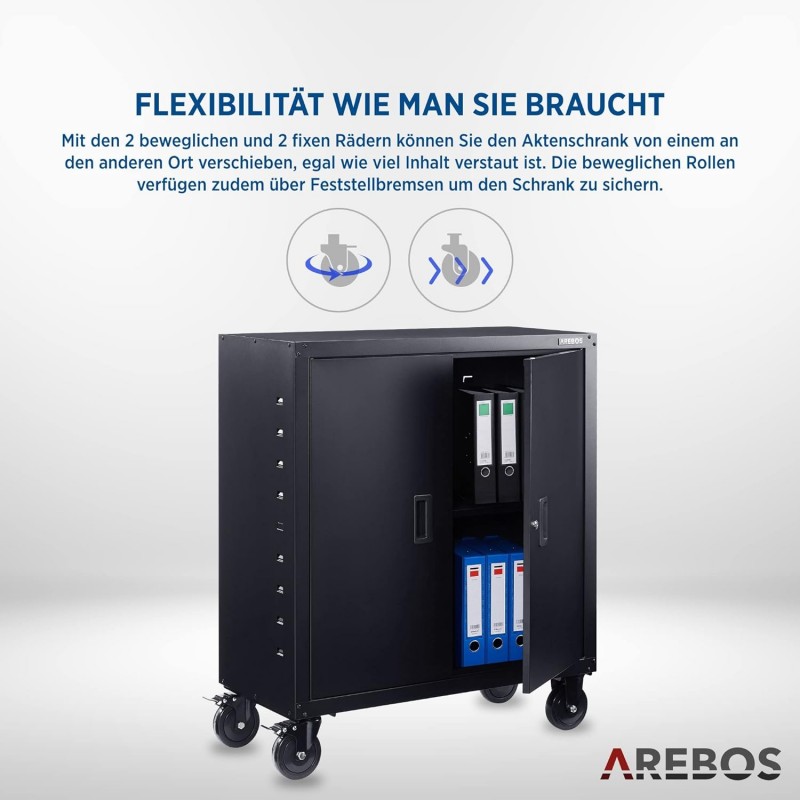 Rollenschrank Aktenschrank Büroschrank Messeschrank Lagerschrank Materialschrank Stahlschrank – 5