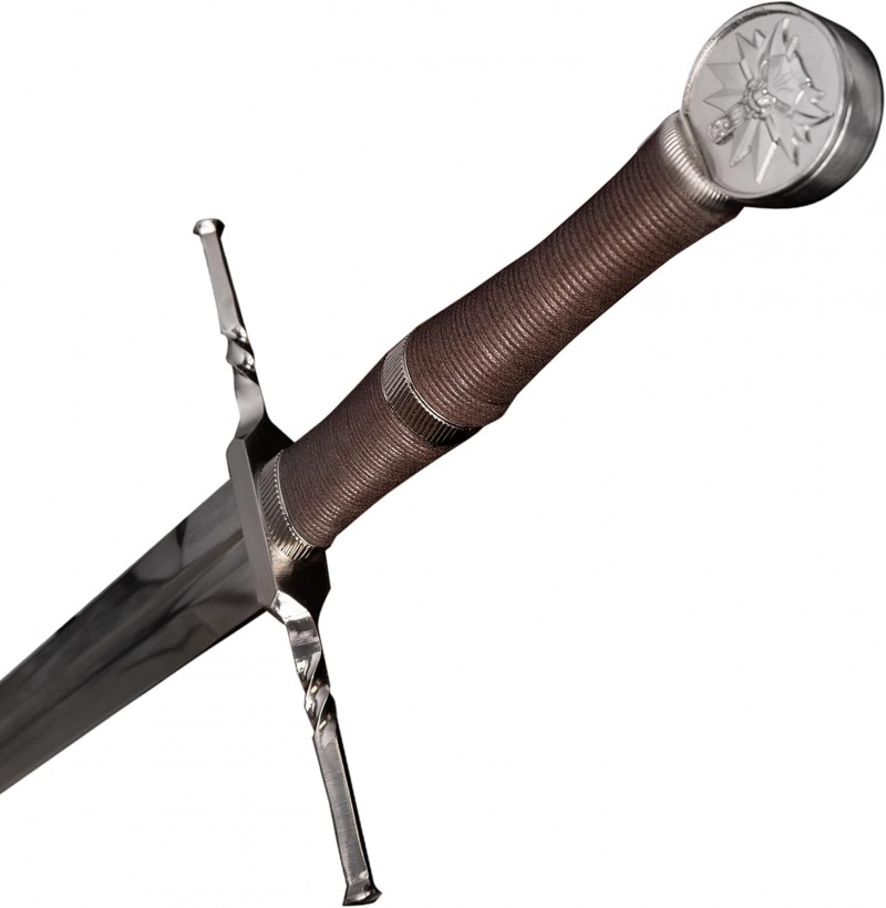 Schwert Minischwert Ritterschwert scharf  Stahl mit Scheide inspiriert von The Wittcherr Requisite – 3