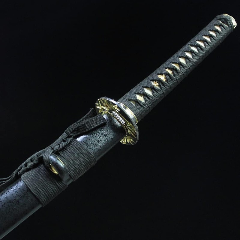 Ninja-Schwert Katana Schwert Samurai-Schwert 103 cm scharf echt hochwertige Handarbeit japanisch – Thumbnail 7