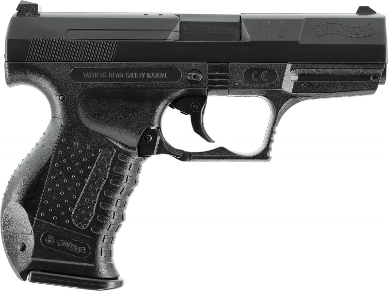 Pistole Walther P99 schwarz 6 mm für Film Theater Fernsehen Requisite für Filmaufnahmen – 4