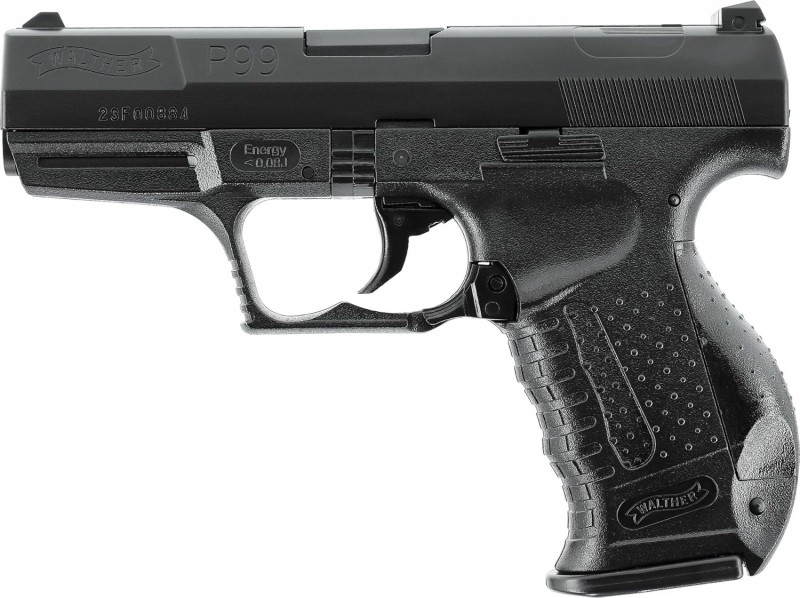 Pistole Walther P99 schwarz 6 mm für Film Theater Fernsehen Requisite für Filmaufnahmen – 2