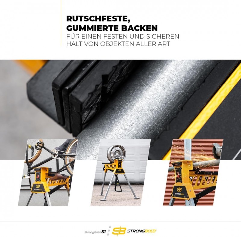 Mobiler Schraubstock Klemmzwinge Maschinenschraubstock Schwerlast-Schraubstock multifunktional – 2
