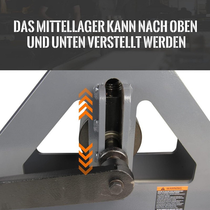Rohrbiegemaschine Blechbiegemaschine Rundbiegemaschine Biegemaschine Rohrbieger Rundbiegegerät – 4
