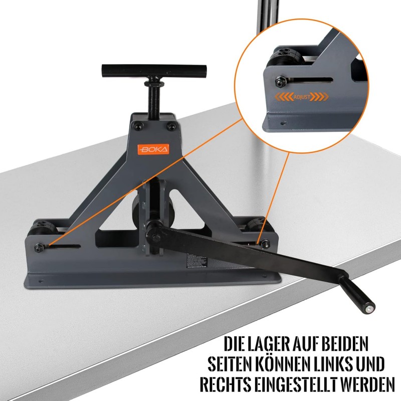 Rohrbiegemaschine Blechbiegemaschine Rundbiegemaschine Biegemaschine Rohrbieger Rundbiegegerät – 5