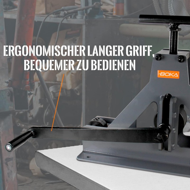 Rohrbiegemaschine Blechbiegemaschine Rundbiegemaschine Biegemaschine Rohrbieger Rundbiegegerät – Thumbnail 8