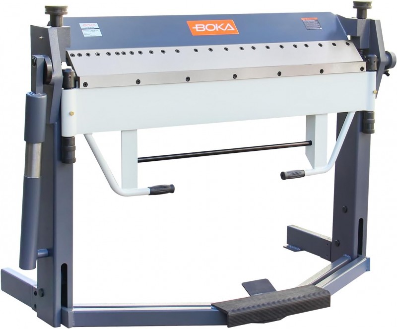 Schwenkbiegemaschine Abkantbank Kantbank 1270 mm × 2,0 mm 0–135° manuell für Stahl/Alu präzise Blech