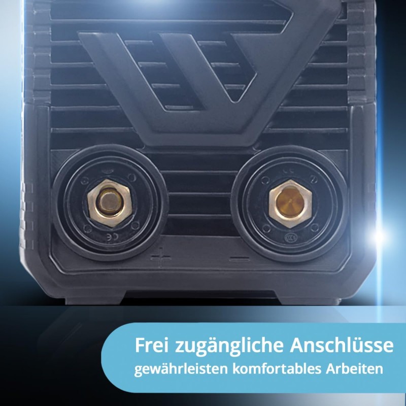 Elektroden-Schweißgerät Schweißer Schweißgerät DC WIG ARC 160 MD – MMA E-Hand bis 160 A flexibel – Thumbnail 9