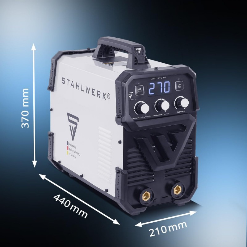 Elektroden-Schweißgerät 270 A MMA E-Hand Schweißen ohne Schutzgas Lift-TIG Inverter 400V Überhitzung – 2