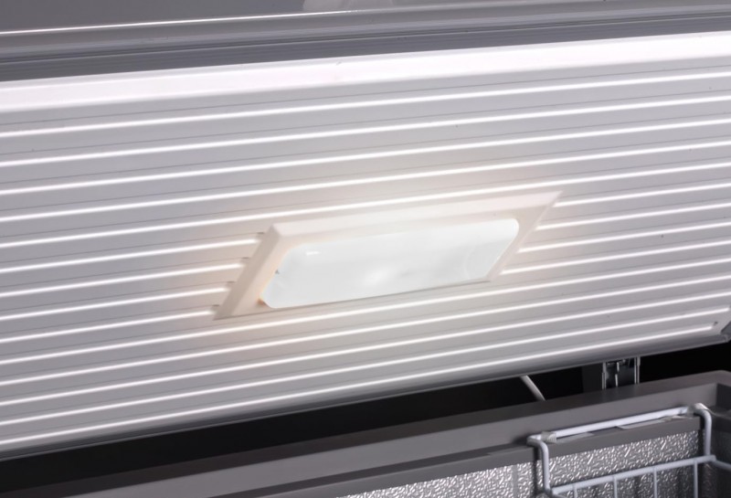 Professionelle Gefriertruhe 500 L Tiefkühltruhe bis minus 22°C Kühltruhe bis plus 8°C 2 Ablagekörbe  – 3