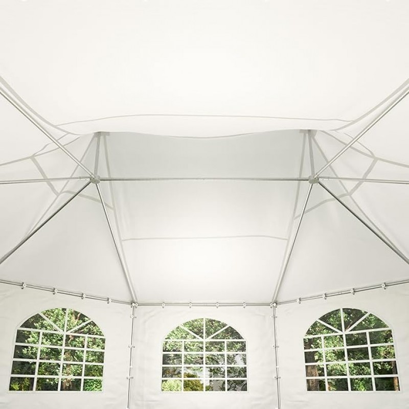 Pagodenzelt 4 x 5,5 m = 22 qm Pavillon Partyzelt Hochzeitszelt schneller einfacher Aufbau – Thumbnail 8