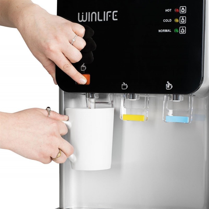 Trinkwasserspender 5 – 20 L Heißwasserspender Kaltwasserspender Wasserspender 500 W elektrisch – Thumbnail 7