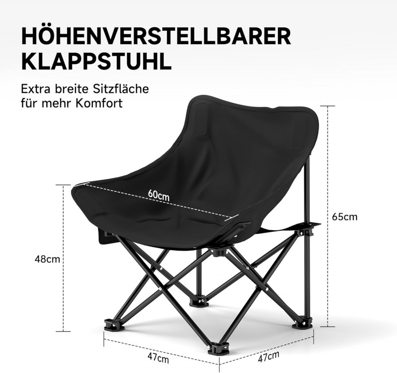 Dampfsauna mobil für Zuhause mit 3L/1500W Dampferzeuger 9 Wärmestufen inkl. Fernbedienung Klappstuhl – Thumbnail 6