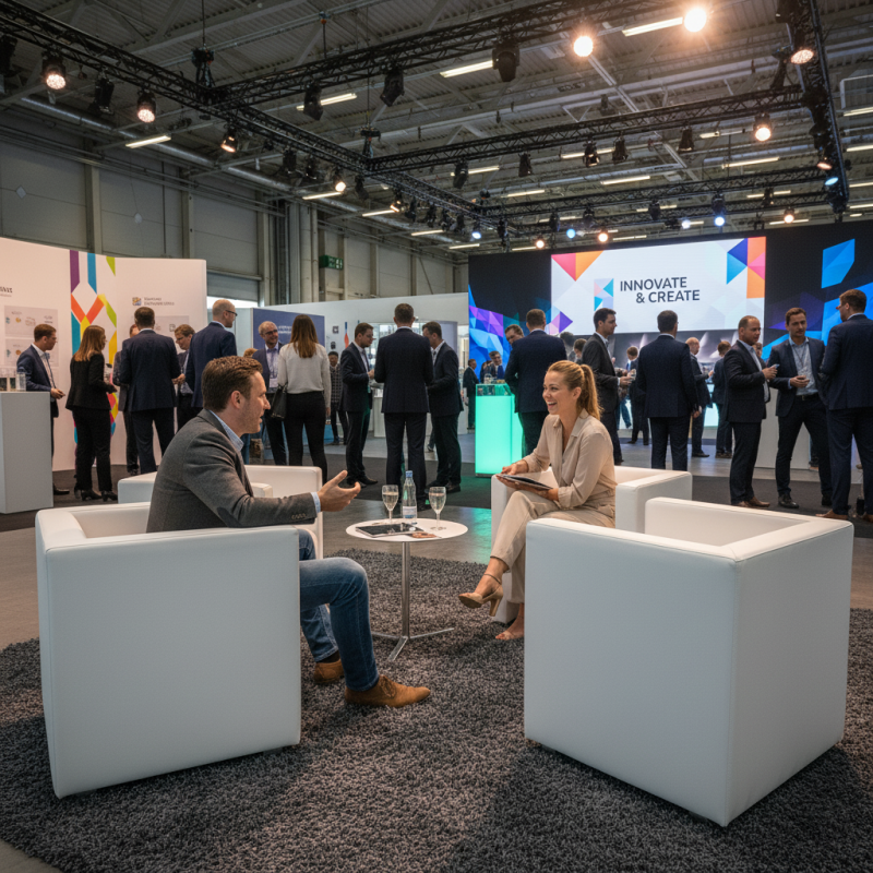 Weißer Loungesessel mieten – Clubsessel in Kunstleder für Business &amp; Messe – 4