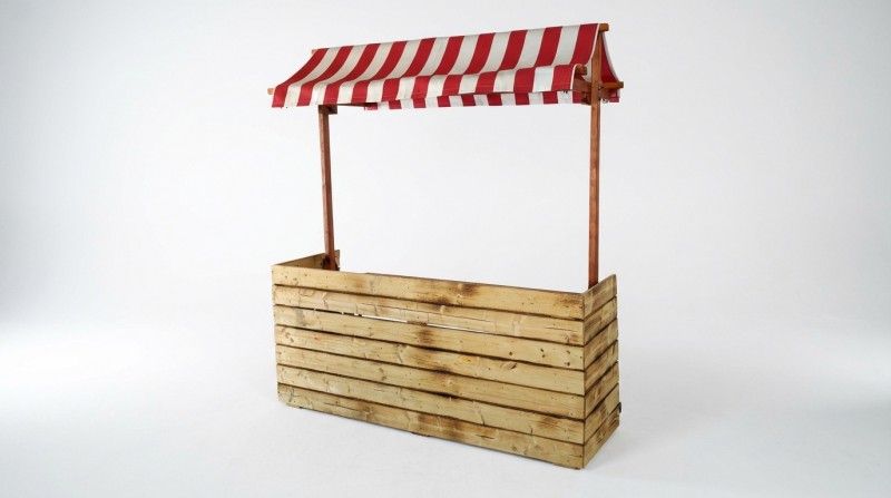 Nostalgischer Marktstand mieten – Candy Bar & Verkaufsstand für Hochzeit & Event – 4