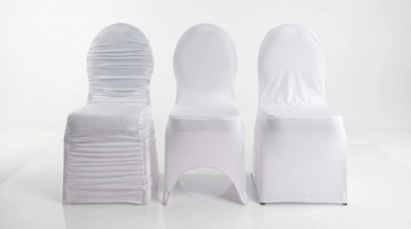 Stuhlhussen mieten – 3 Modelle: Stretch, Flex &amp; Basic – Inkl. Reinigung