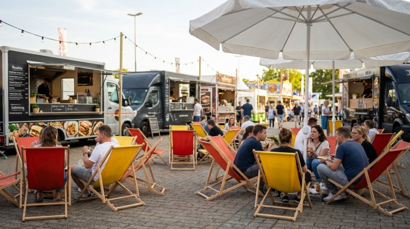 Liegestuhl mieten – Bequeme Strandliege in versch. Farben für Events & Partys – 5