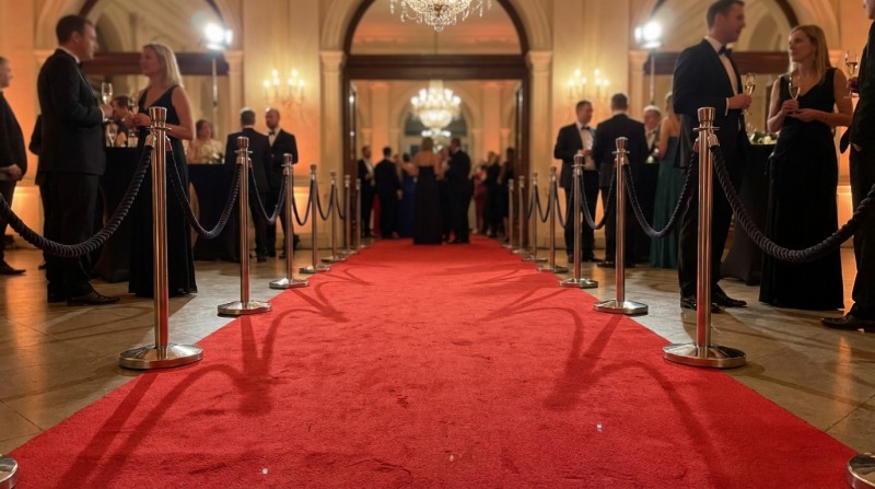 Roter Teppich mieten – Exklusiver VIP-Empfang &amp; Hochzeitsteppich für Ihren großen Auftritt – 2