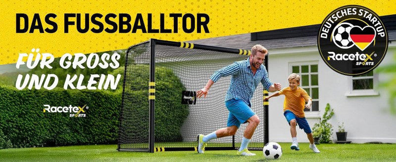 Fussball Tor für Garten Kinder und Erwachsene Fußballtor inkl. Erdanker optimalen Halt Fußballtor – Thumbnail 9