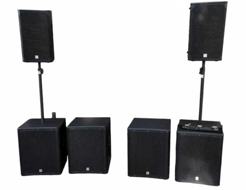 Party-Anlage bis 300 Pers. | XL PA-System | Event-Beschallung