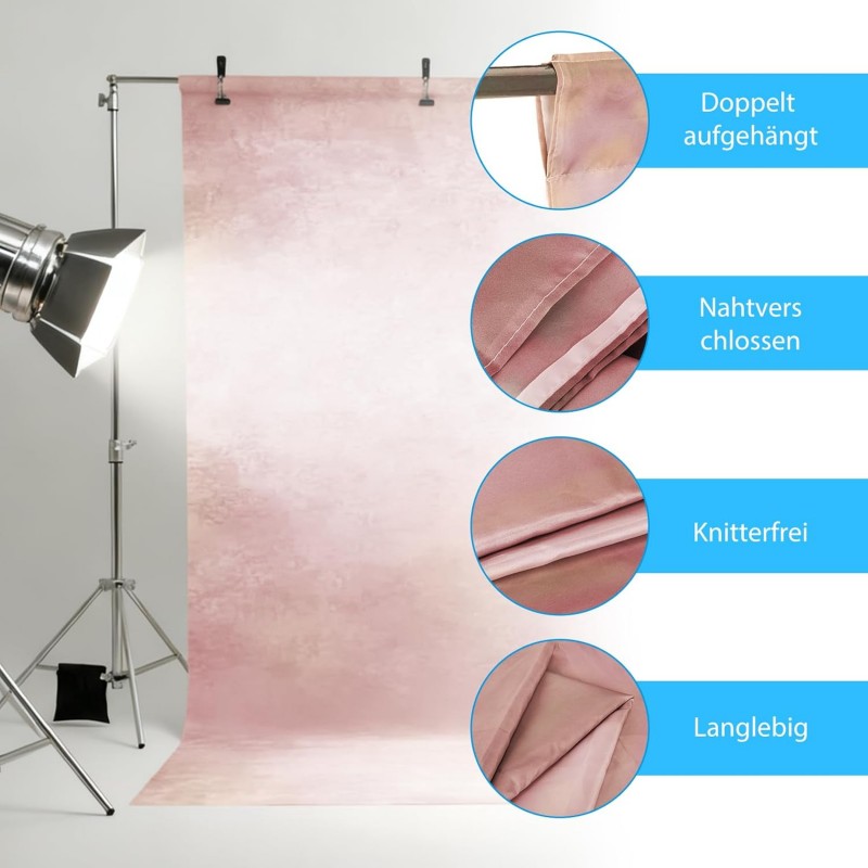 Fotohintergrund A 250 x 300 cm Fotografie Hintergrund waschbarer Polyester Fotohintergrund für Fotos – 3