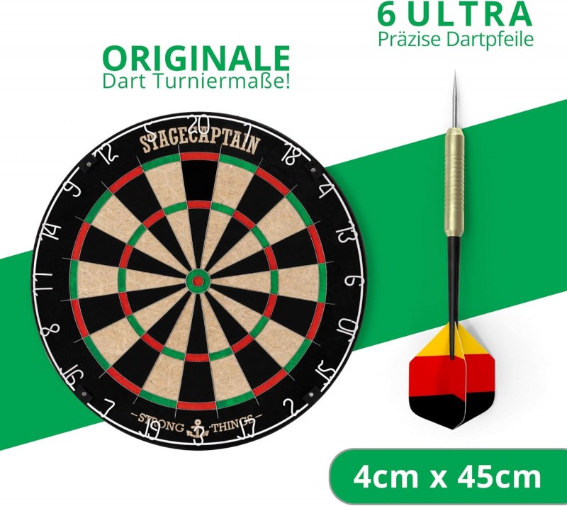 Dartscheibe Ständer komplett Set Profidartscheibe stufenlos höhenverstellbarer Ständer 107 – 160 cm – Thumbnail 7