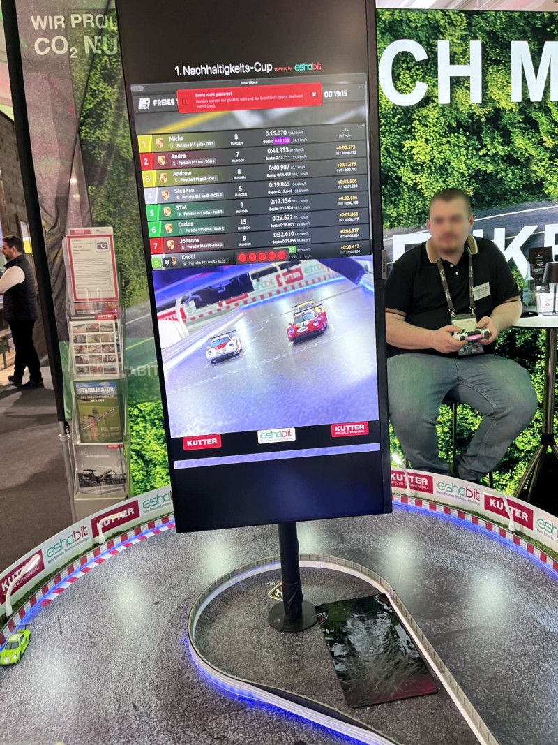 Carrera Hybrid Event/ Messe Rennbahn  – 4
