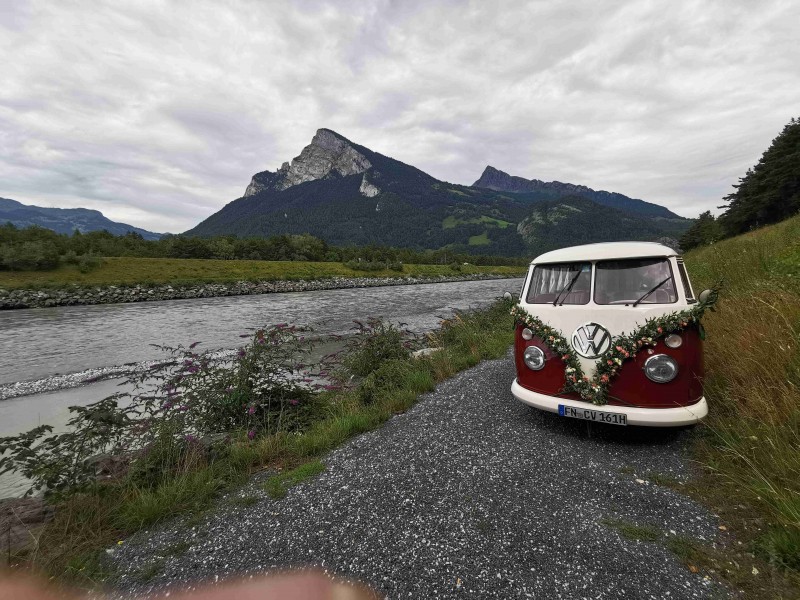 VW T1 Bulli Hochzeit Brautauto zum selber fahren – 3