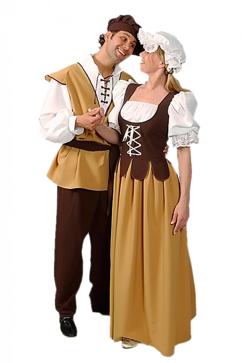 Kaufmann und Magd