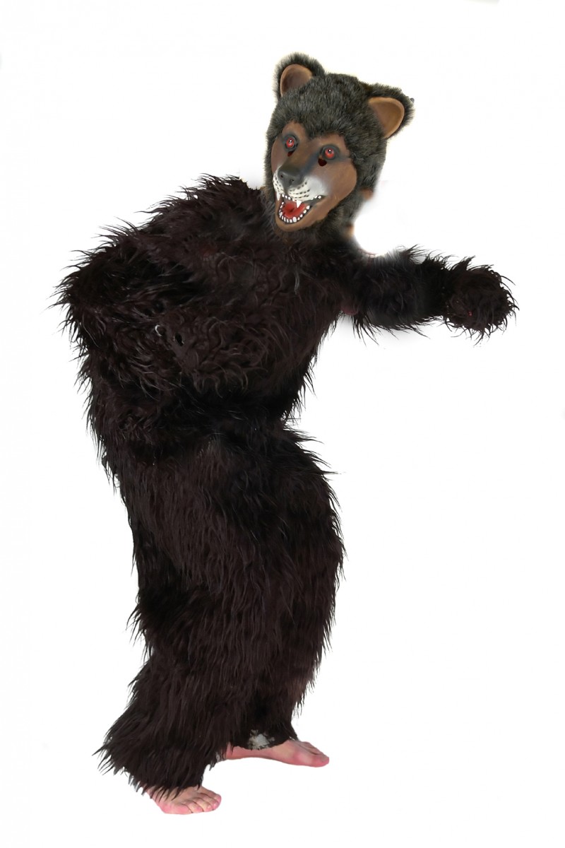 Affe, Gorilla, Bär, Wolf – 2