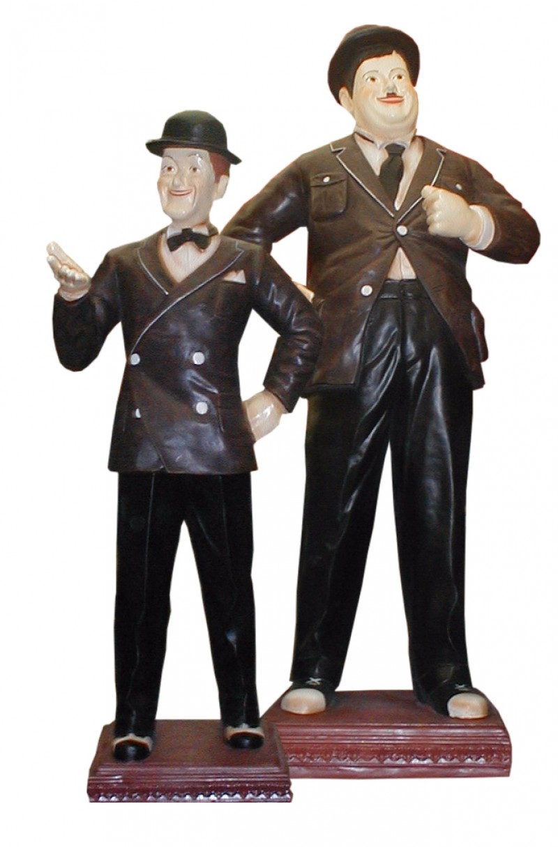 Dick und Doof Figuren 