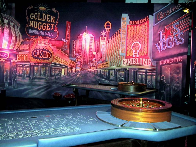 Las Vegas Kulisse,Hollywood,Amerika – 2