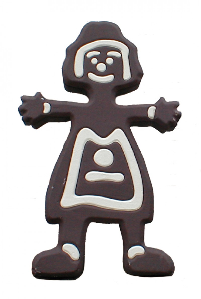 Lebkuchen - Lebkuchenmann / Lebkuchenfrau - Weihnachtsfigur – 2